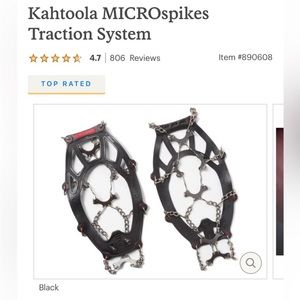 Kahtoola MicroSpikes Traction System for Hiking